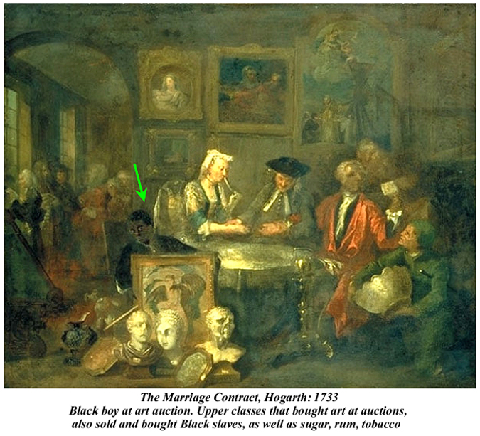 The Marriage Contract Hogarth 1733